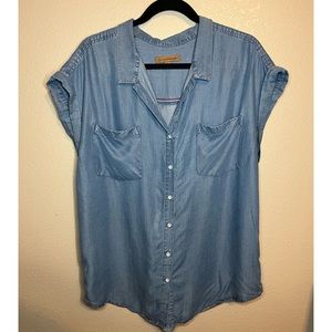 Jach’s Girlfriend Button Up Demin Shirt